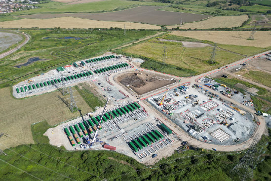 比亞迪英國(guó)UK61儲(chǔ)能項(xiàng)目